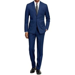 Braveman 2 PC BLUE Suit Slim Fit